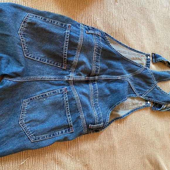 Free People Size 25 Denim Overalls - Picture 2 of 4